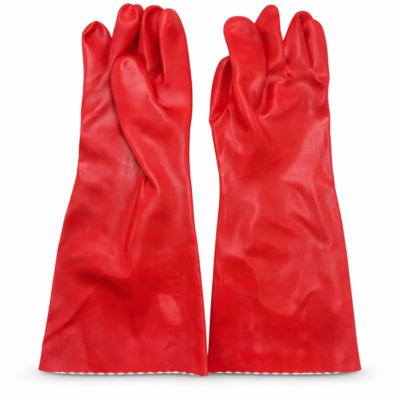 American Safety Chemical-Resistant PVC Rubber Hand Gloves